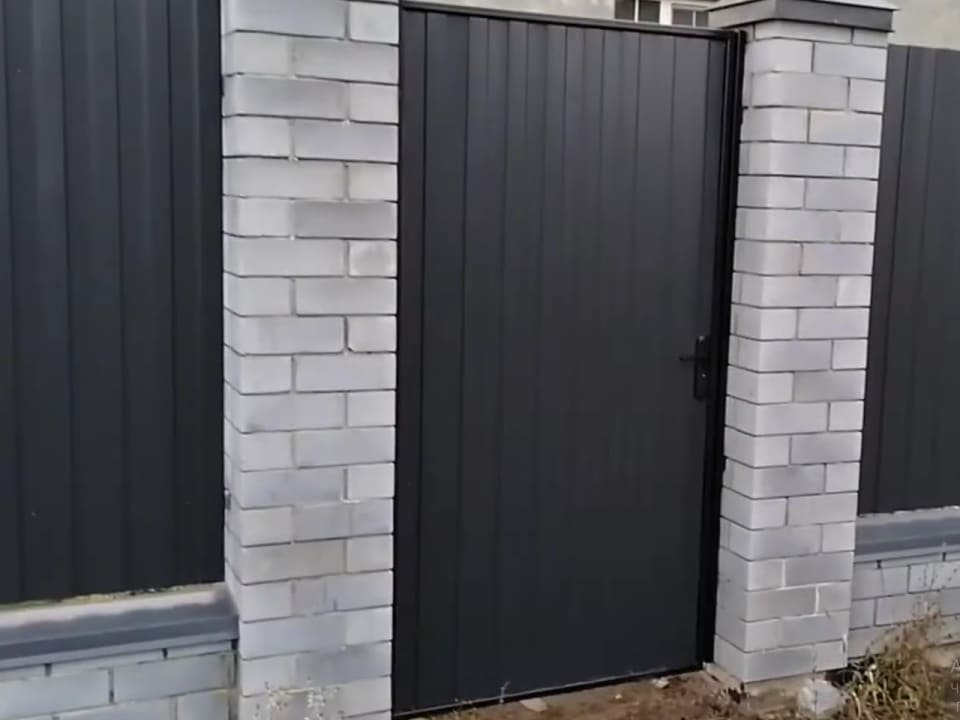 Калитка с установкой - 12.